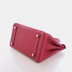 Pre Owned Hermes Rose Mexico Togo Birkin 25