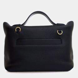 Pre Owned حقيبة هيرمس تاتش 24/24 جلد توغو أسود 29