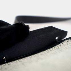 Pre Owned حقيبة هيرمس هيرباج زيپ قماش عسكري متوسط أخضر 20