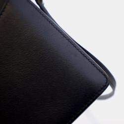 Pre Owned Hermes Noir Evercolor Mini Roulis 18