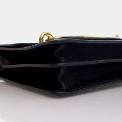 Pre Owned Hermes Noir Evercolor Mini Roulis 18