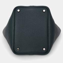 Pre Owned حقيبة هيرمس 2021 سيبريس فيرت كليمينس بيكوتين 18