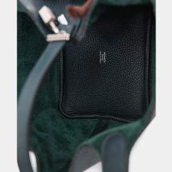 Pre Owned حقيبة هيرمس 2021 سيبريس فيرت كليمينس بيكوتين 18