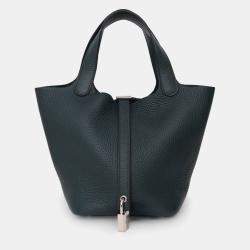 Pre Owned حقيبة هيرمس 2021 سيبريس فير ت كليمينس بيكوتين 18