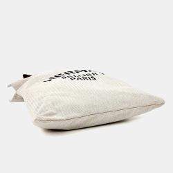 مملوكة مسبقًا حقيبة هيرمس قماش كريم هيرمس ألين حجم D