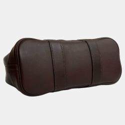 Pre Owned حقيبة هيرمس براون سويفت وسيلك بولدوك تويلي جاردن بارتي 23