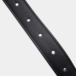 Pre Owned جيب هيرمس إيلان جلد سويفت أسود