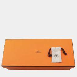 Pre Owned جيب هيرمس إيلان جلد سويفت أسود