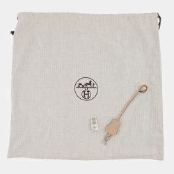 Pre Owned Hermes Birkin Argile Tadelakt Leather Size 30