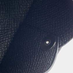 مملوكة مسبقًا Hermes Calvi Black Epsom Wallet