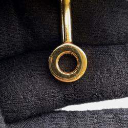 مملوكة مسبقًا Hermes Kelly Retourne Blue Nuit Togo Leather Size 32