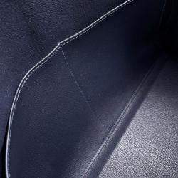 مملوكة مسبقًا Hermes Kelly Retourne Blue Nuit Togo Leather Size 32