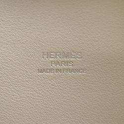 مملوكة مسبقًا Hermes Bolide 1923 Tricolor Craie/Mauve Pale/Gold Epsom Size 25