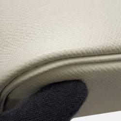 مملوكة مسبقًا Hermes Bolide 1923 Tricolor Craie/Mauve Pale/Gold Epsom Size 25