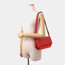 Pre Owned Hermes Opli Rouge Coeur Taurillon Nobillo Size 24