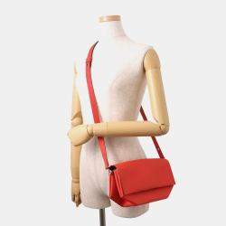 Pre Owned Hermes Opli Rouge Coeur Taurillon Nobillo Size 24