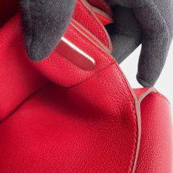 Pre Owned Hermes Opli Rouge Coeur Taurillon Nobillo Size 24