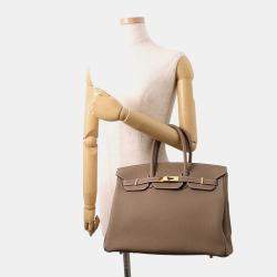 Pre Owned حقيبة هيرمس بيركين حجم 35 جلد توغو إيتوب