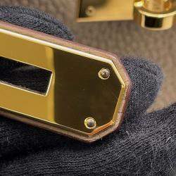 Pre Owned حقيبة هيرمس بيركين حجم 35 جلد توغو إيتوب