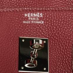 مملوكة مسبقًا حقيبة هيرمس بيركين 35 جلد إبسون إيتان إكسسوار مطلي بلاديوم