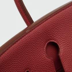 مملوكة مسبقًا حقيبة هيرمس بيركين 35 جلد إبسون إيتان إكسسوار مطلي بلاديوم