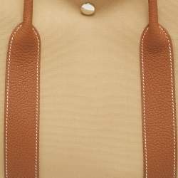 مملوكة مسبقًا حقيبة هيرمس "جاردن بارتي 36" جلد نيجوندا برتقالي توت