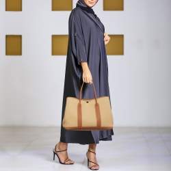 مملوكة مسبقًا حقيبة هيرمس "جاردن بارتي 36" جلد نيجوندا برتقالي توت