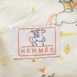 مملوكة مسبقًا Hermes Cabriole Terracotta  H Canvas Nappy Bag
