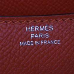 Pre Owned Hermes Orange Mini Epsom Constance III 18