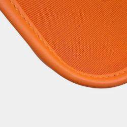 Pre Owned Hermes Orange Toile Officier and Swift Neo Evelyne 16