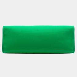 مملوكة مسبقًا Hermes Brown Green Toile Herbag Zip 31