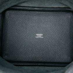 مملوكة مسبقًا Hermes Blue Clemence Picotin Lock 18