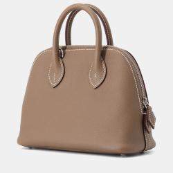 Pre Owned حقيبة هيرميس بوليد 1923 فيرسو إيتوب/جون بوسين إيفركلور حجم صغير