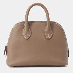 Pre Owned حقيبة هيرميس بوليد 1923 فيرسو إيتوب/جون بوسين إيفركلور حجم صغير