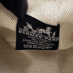 Pre Owned Hermes Bride A Brack O Care Beige Wool Size Gm