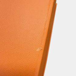 Pre Owned Hermes Neo Garden Blue De Prusse Negonda Leather Size 23