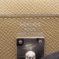 Pre Owned حقيبة هيرمس كيلي بوسير أبسوم 25 سيليير