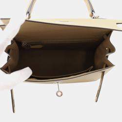 Pre Owned حقيبة هيرمس كيلي بوسير أبسوم 25 سيليير