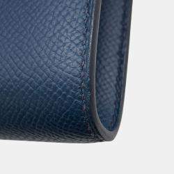 مملوكة مسبقًا Hermes Constance To-Go Sangle Cordage Deep Blue Epsom