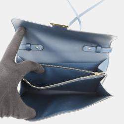 مملوكة مسبقًا Hermes Constance To-Go Sangle Cordage Deep Blue Epsom
