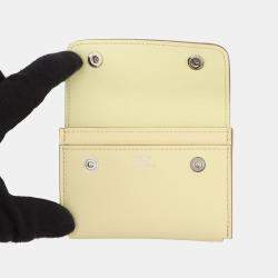 Pre Owned Hermes Hermes Nap Jaune Milton Swift Leather