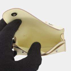 Pre Owned Hermes Hermes Nap Jaune Milton Swift Leather