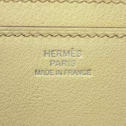 Pre Owned Hermes Hermes Nap Jaune Milton Swift Leather