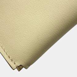 Pre Owned Hermes Hermes Nap Jaune Milton Swift Leather