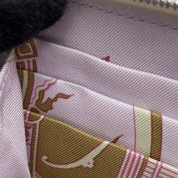 Pre Owned محفظة هيرمس أزاب كومباكت سيلك إن ناتا إبصوم