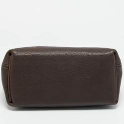 مملوكة مسبقًا Hermès 24/24 29 Palladium Finish Ebene Barenia Faubourg Top Handle Bag