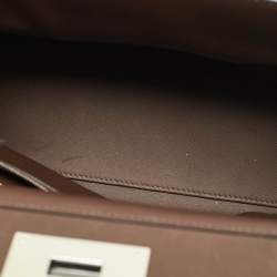 مملوكة مسبقًا Hermès 24/24 29 Palladium Finish Ebene Barenia Faubourg Top Handle Bag