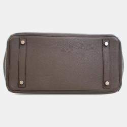 Pre Owned حقيبة هيرمس بيركين 30 غري توغو روتورنه