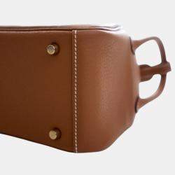 Pre Owned حقيبة هيرمس ليندي 20 كليمنس بني ميني