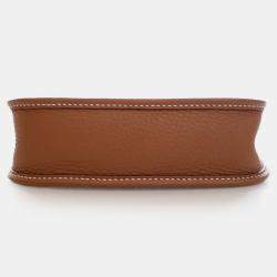 مملوكة مسبقًا حقيبة هيرمس إيفلين كليرونس بني 16 ت.ب.م